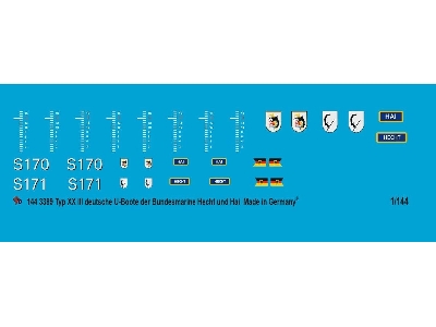 German Submarine Markings Type Xxiii Hecht And Hai - image 1