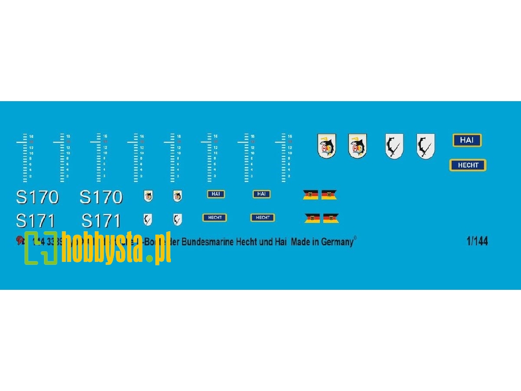 German Submarine Markings Type Xxiii Hecht And Hai - image 1
