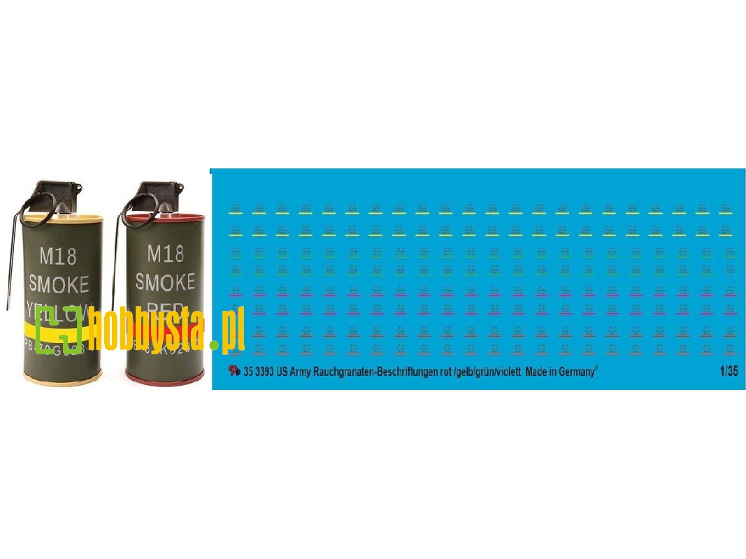 Us Army Smoke Grenades Markings - image 1