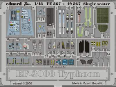 EF-2000 Typhoon Single Seater 1/48 - Revell - - image 1