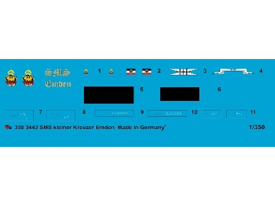 Sms Kleiner Kreuzer Emden Imperial Navy - image 1