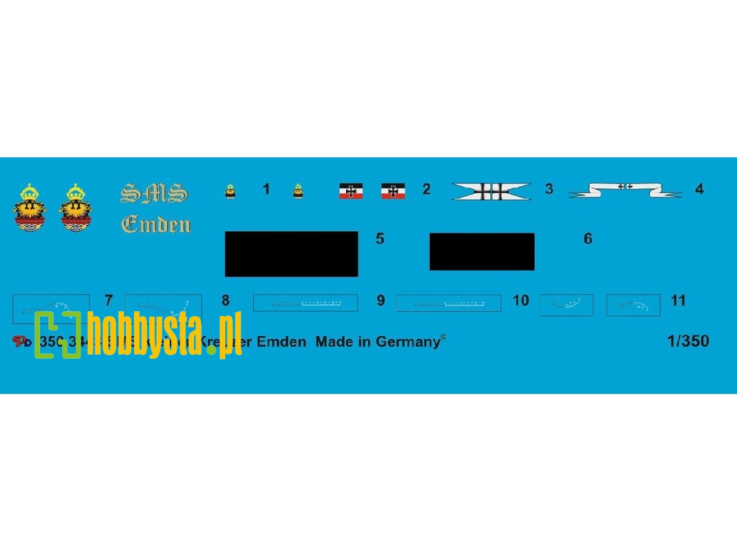 Sms Kleiner Kreuzer Emden Imperial Navy - image 1
