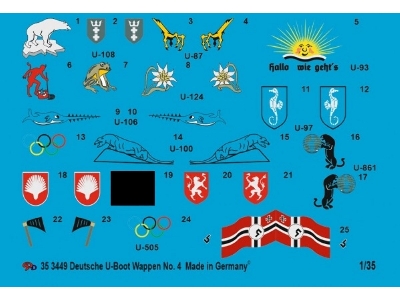Deutsche U-boot Conning Tower Insignia No. 4 - image 1