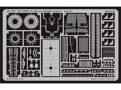 EF-2000 Typhoon Single Seater 1/48 - Revell - image 3