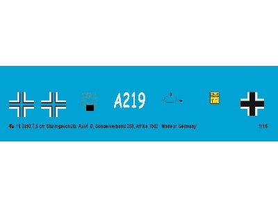 7,5 Cm Sturmgeschütz Ausf. D, Sonderverband 288, Africa 1942 - image 1