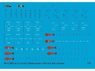Markings For The 8 Cm Motar 34 Ammo And Ammo Boxes - image 1