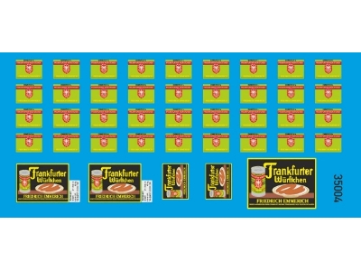 Wooden Boxes And Metaltinns - Kit Including Decalset - image 2