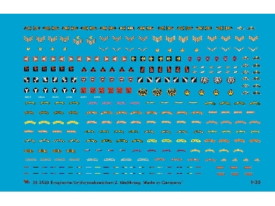 English Uniform Markings Ii World War - image 1