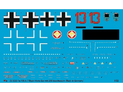 Fw 190 A-7 Major Heinz Bär With 200 Kill Marks - image 1