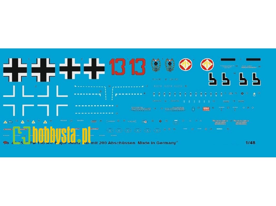 Fw 190 A-7 Major Heinz Bär With 200 Kill Marks - image 1