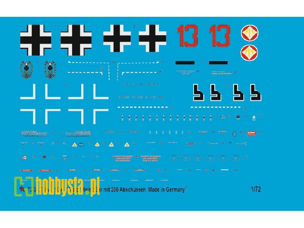 Fw 190 A-7 Major Heinz Bär With 200 Kill Marks - image 1