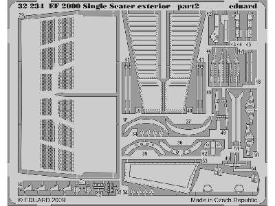 EF-2000 Typhoon Single Seater exterior 1/32 - Trumpeter - image 3