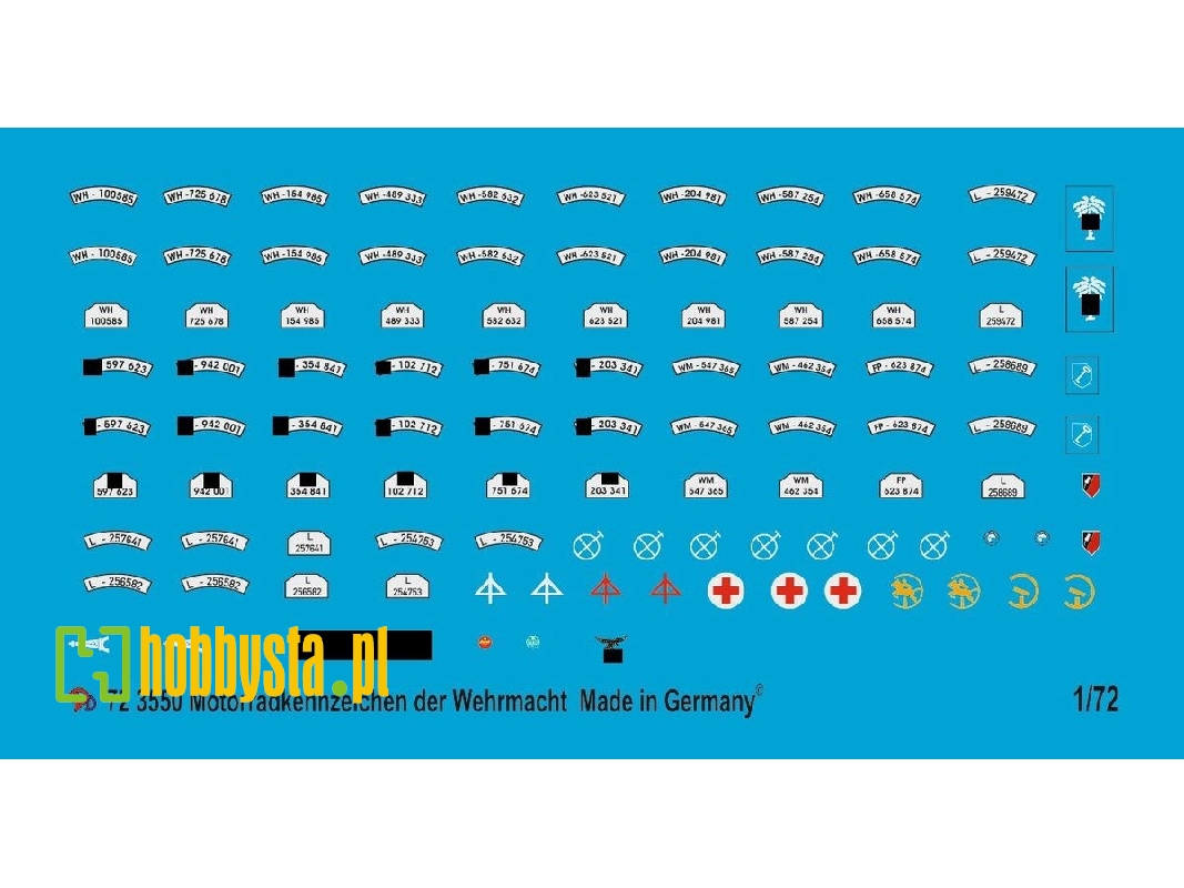 Motorcycle Number Plates For German Motorbikes - image 1