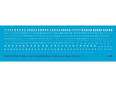 Flames Of War Russian Stencils In White - image 1