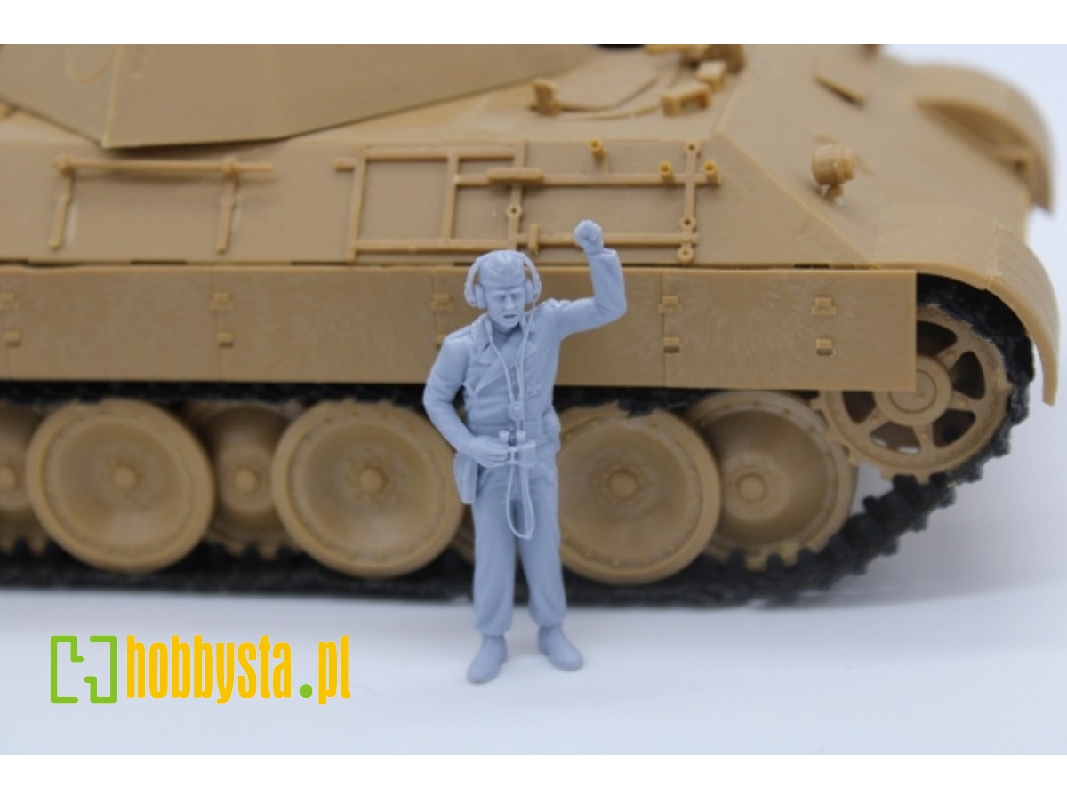 German Wwii Tank Commander With Headphones And Binocular - image 1