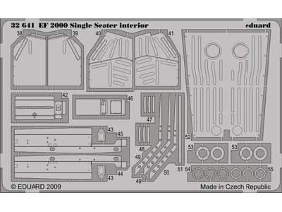 EF-2000 Typhoon Single Seater interior S. A. 1/32 - Trumpeter - image 1