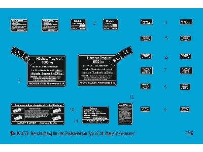 Bilstein Kran Markings - image 1