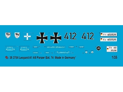Leopard A1 A5 Panzer Bat. 74 - image 1
