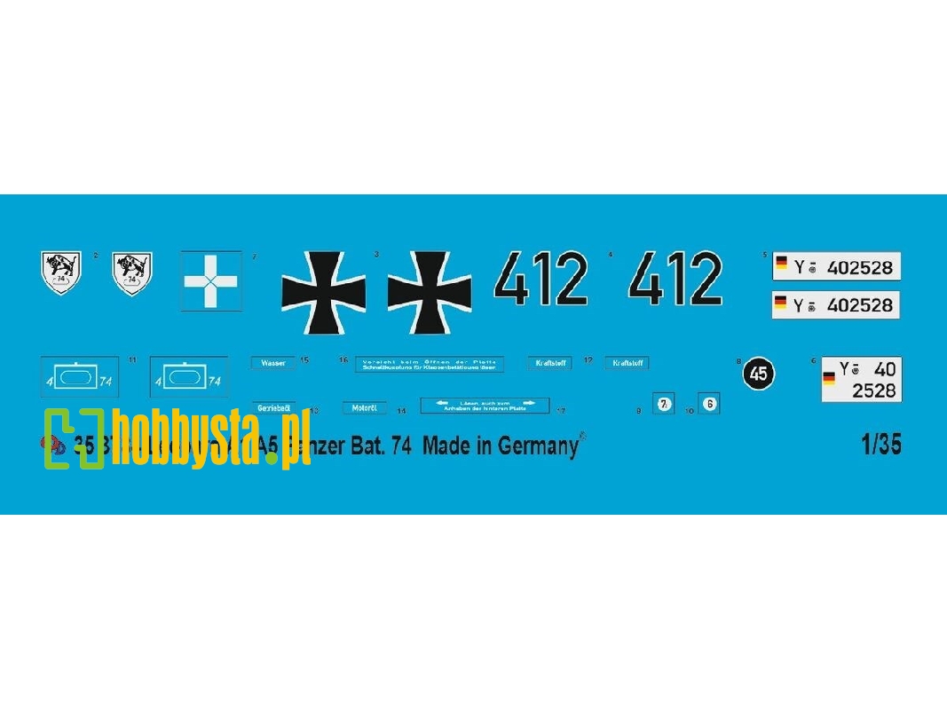 Leopard A1 A5 Panzer Bat. 74 - image 1
