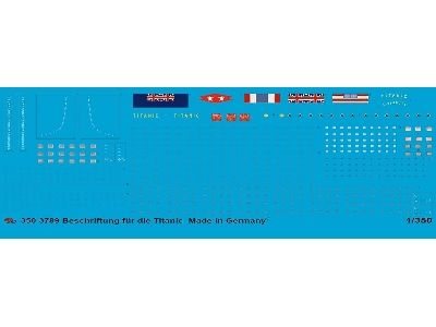 Markings For The Titanic Model - image 1