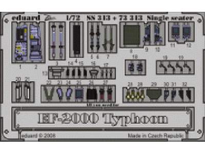 EF-2000 Typhoon Single Seater S. A. 1/72 - Revell - image 1