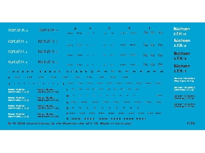 Ammo Markings For The Sfh 18 - image 1