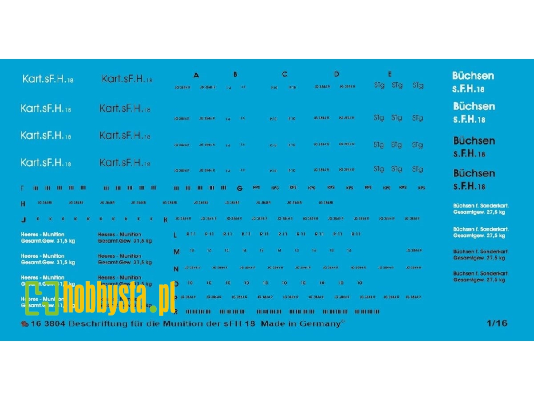 Ammo Markings For The Sfh 18 - image 1