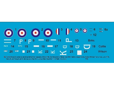 Sopwith Camel Gerald Alfred Birks/Peter Carpenter, Sidney Joseph Cottle-percy Wilson/Josef Eskill Hallonquist - image 1