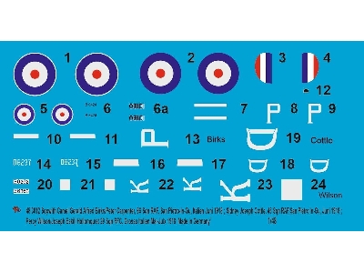 Sopwith Camel Gerald Alfred Birks/Peter Carpenter, Sidney Joseph Cottle-percy Wilson/Josef Eskill Hallonquist - image 1