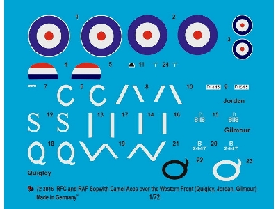 Sopwith Camel Quingly, Jordan, Gilmour - image 1