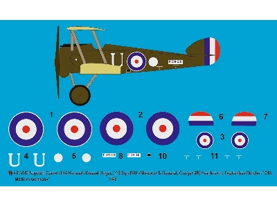 Sopwith Camel Usa Kenneth Russel Unger, 210 Sqn Raf, F3930 (Nieuport And General, Clerget 9b), France, September/October 1918 - 