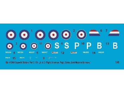 Sopwith Triplane Aces Part 2 - 10n A And C Flight - Sharman, Page, Carter, Saint - image 1