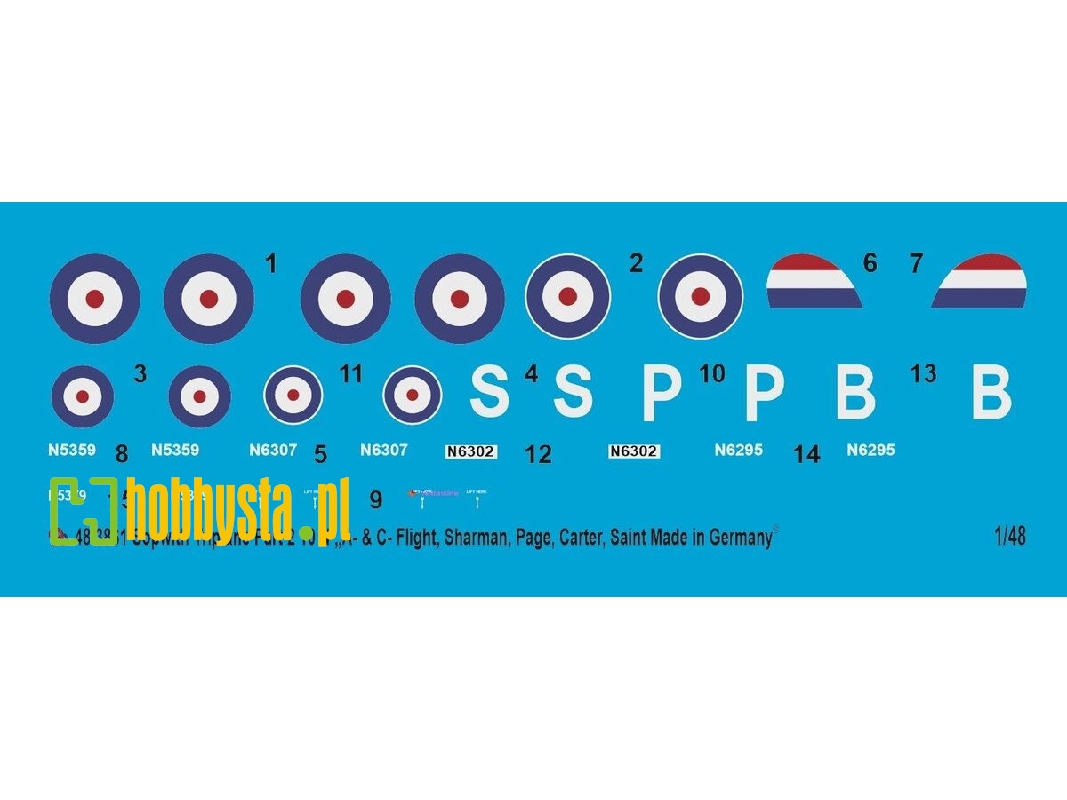 Sopwith Triplane Aces Part 2 - 10n A And C Flight - Sharman, Page, Carter, Saint - image 1