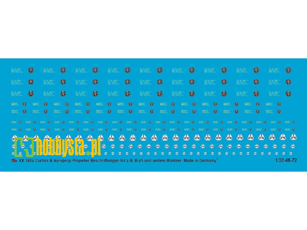 Curtiss Props Markings - image 1