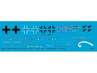 Fw 190 D-9 Blue 12 Werk. Nr 500570 Ii. Jg 6 1945 - image 1