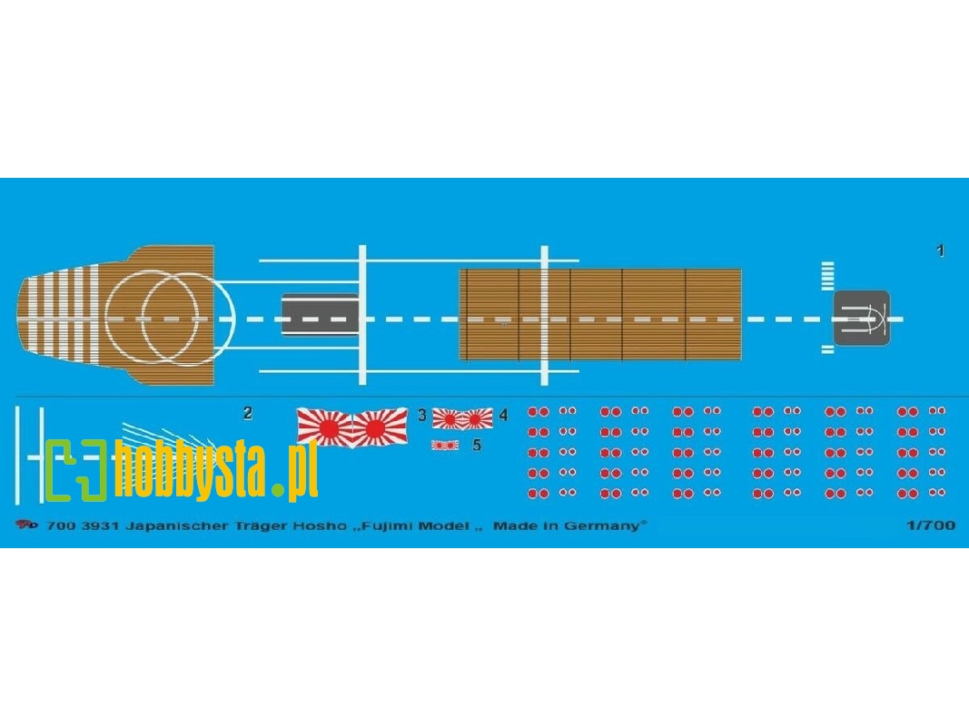 Japanese Carrier Hosho - Fujimi Modell - image 1