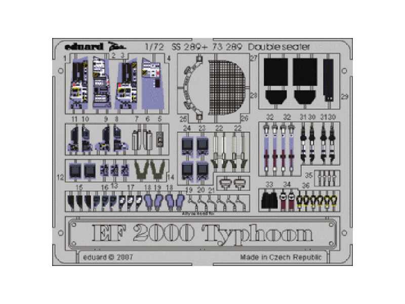 EF-2000 Typhoon Two-seater 1/72 - Revell - image 1