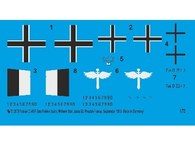 Fokker D.Vii F (Late Fokker Build), Wilhelm Stör, Jasta 68, Preutlin/France, September 1918 - image 1