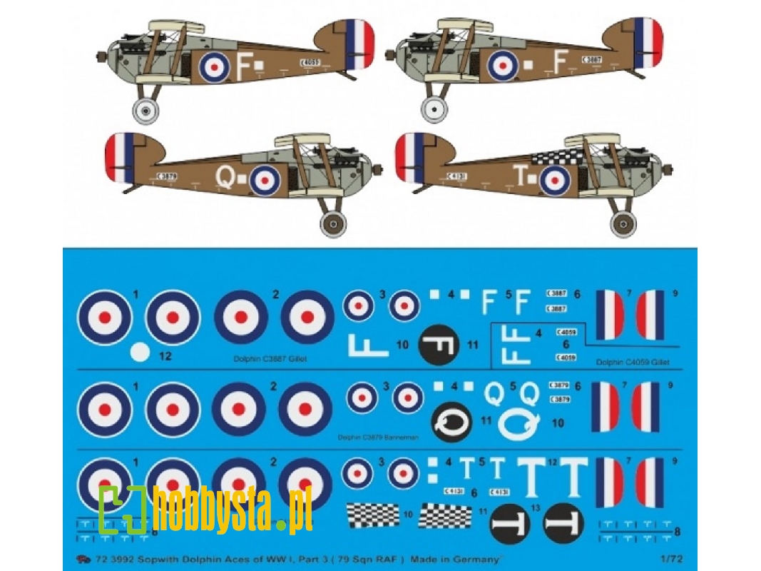 Sopwith Dolphin Aces Of Ww I Part 3 (79 Sqn Raf) - image 1