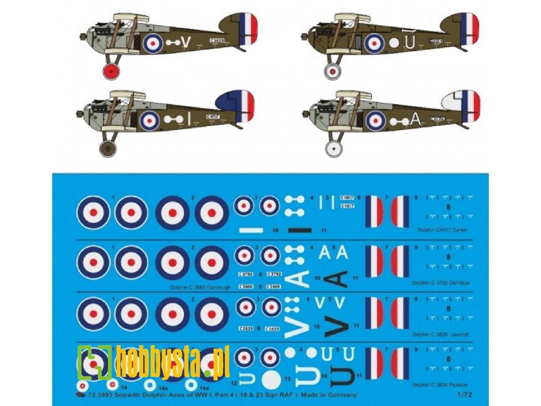 Sopwith Dolphin Aces Of Ww I Part 4 (19 And 23 Sqn Raf) - image 1
