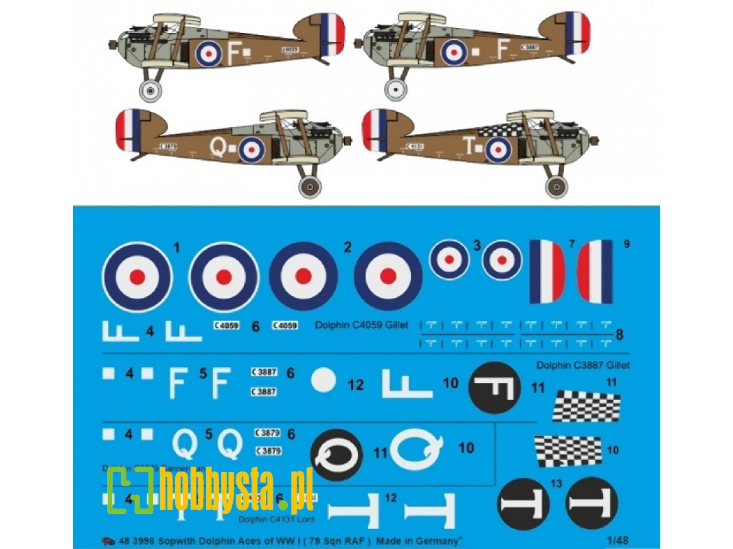 Sopwith Dolphin Aces Of Ww I Part 3 (79 Sqn Raf) - image 1