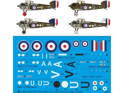 Sopwith Dolphin Aces Of Ww I Part 4 (19 And 23 Sqn Raf) - image 1