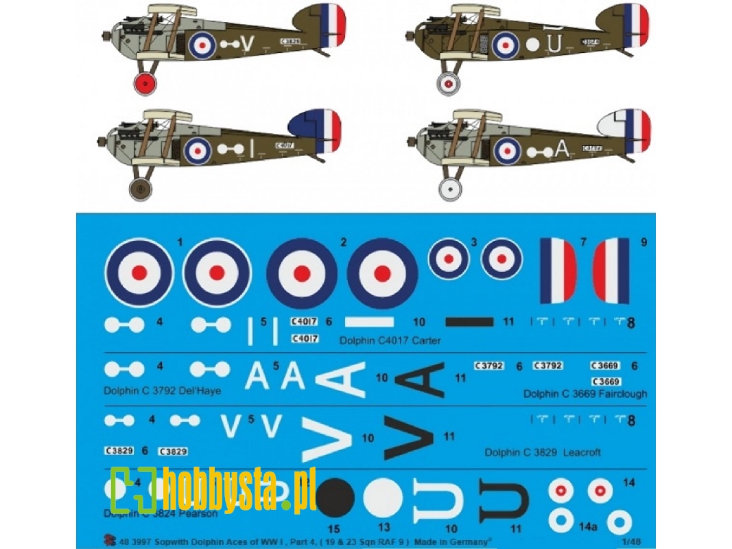 Sopwith Dolphin Aces Of Ww I Part 4 (19 And 23 Sqn Raf) - image 1