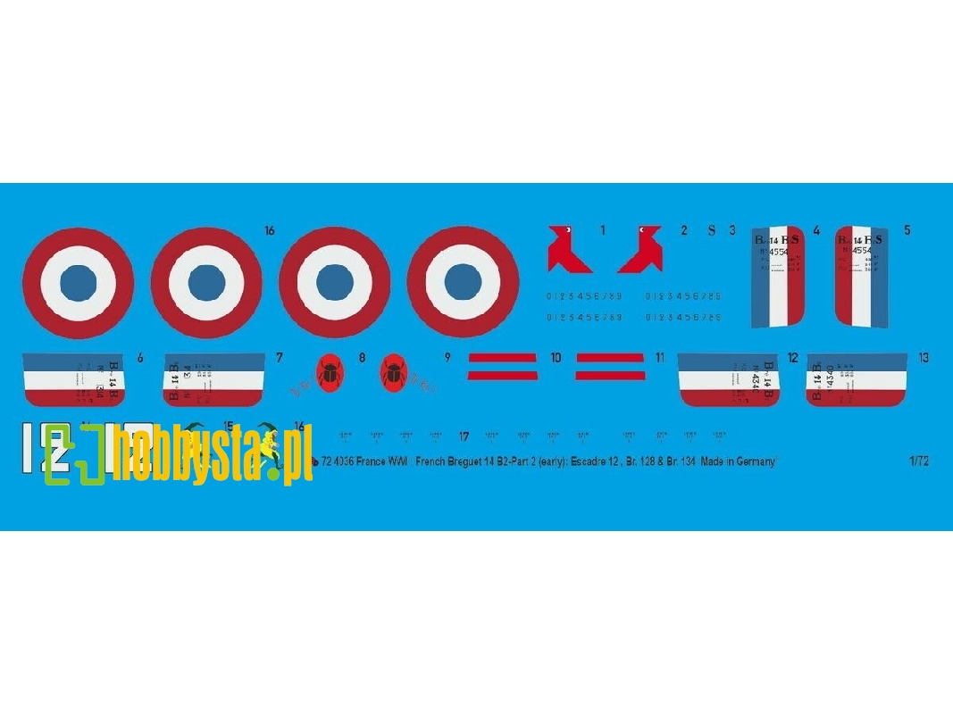 France Ww I: French Breguet 14 B2 - Part 2 (Early): Escadre 12, Br. 128 And Br. 134 - image 1