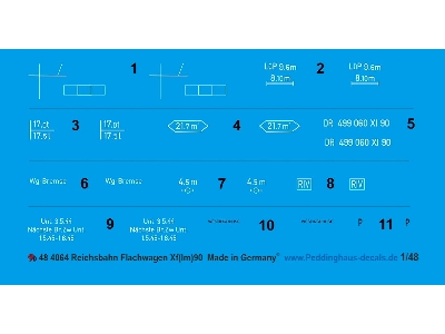 Reichsbahn Flat Car Xf(Lm)90 - image 1