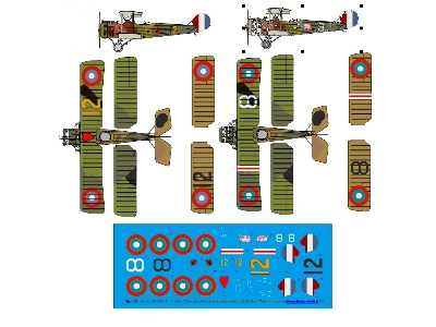 Salmson 2a2 Usas - Part 1: 1st Aero (William Erwin/Arthur Easterbrook/Byrne Baucom) & 88th Aero - image 1