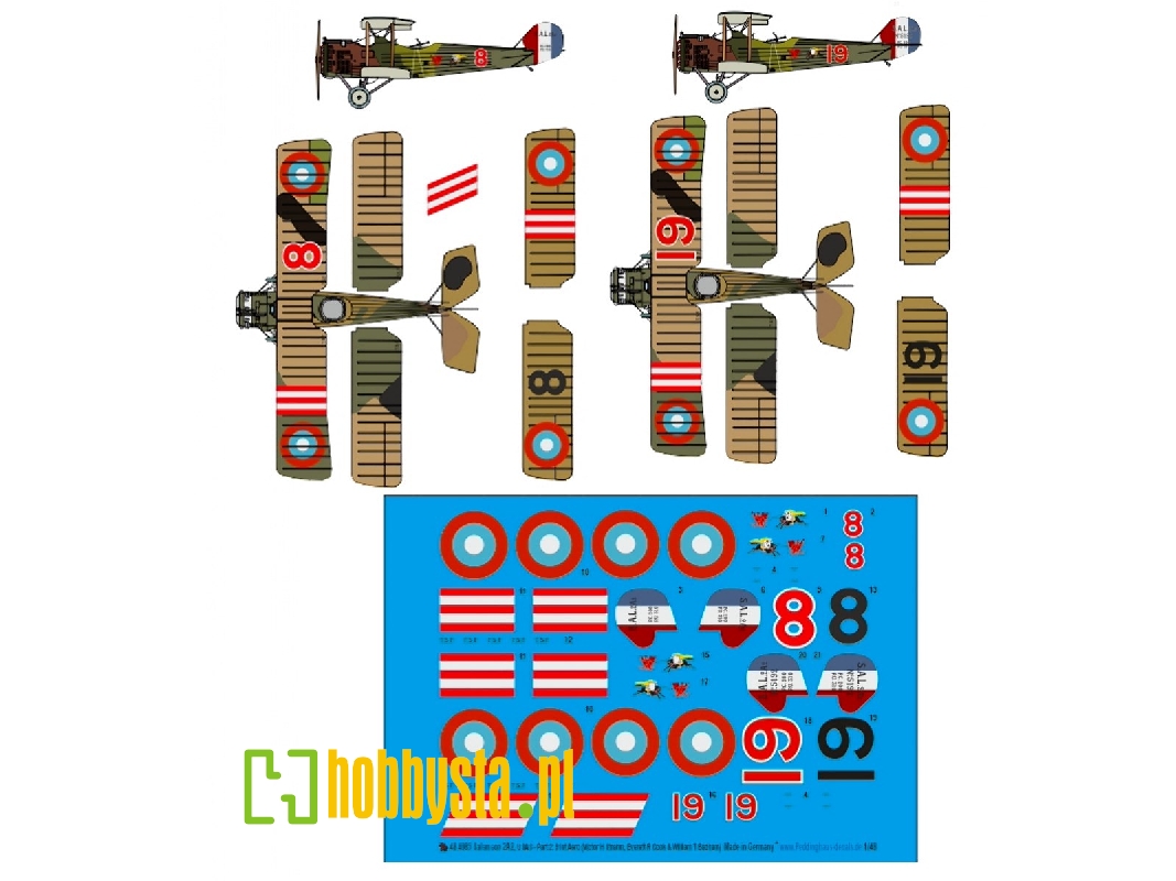 Salsmson 2a2 Usas - Part 2: 91st Aero (Victor H Strahm, Everett R Cook & William T Badham) - image 1