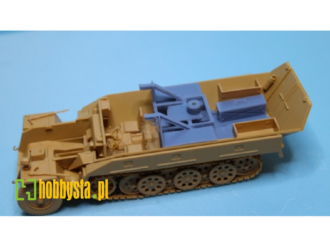 Conversion Kit 251/22 With 7.5 Cm Pak 40 For Tamiya Model 32564 "3d Printing - image 1 Conversion Kit 251/22 With 7.5 Cm Pak 40 For Tamiya Model 32564 "3d Printing - image 1