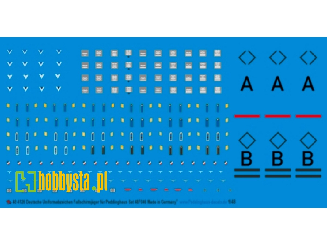 Uniform Insignia For Paratroopers Peddinghaus 48f046 - image 1