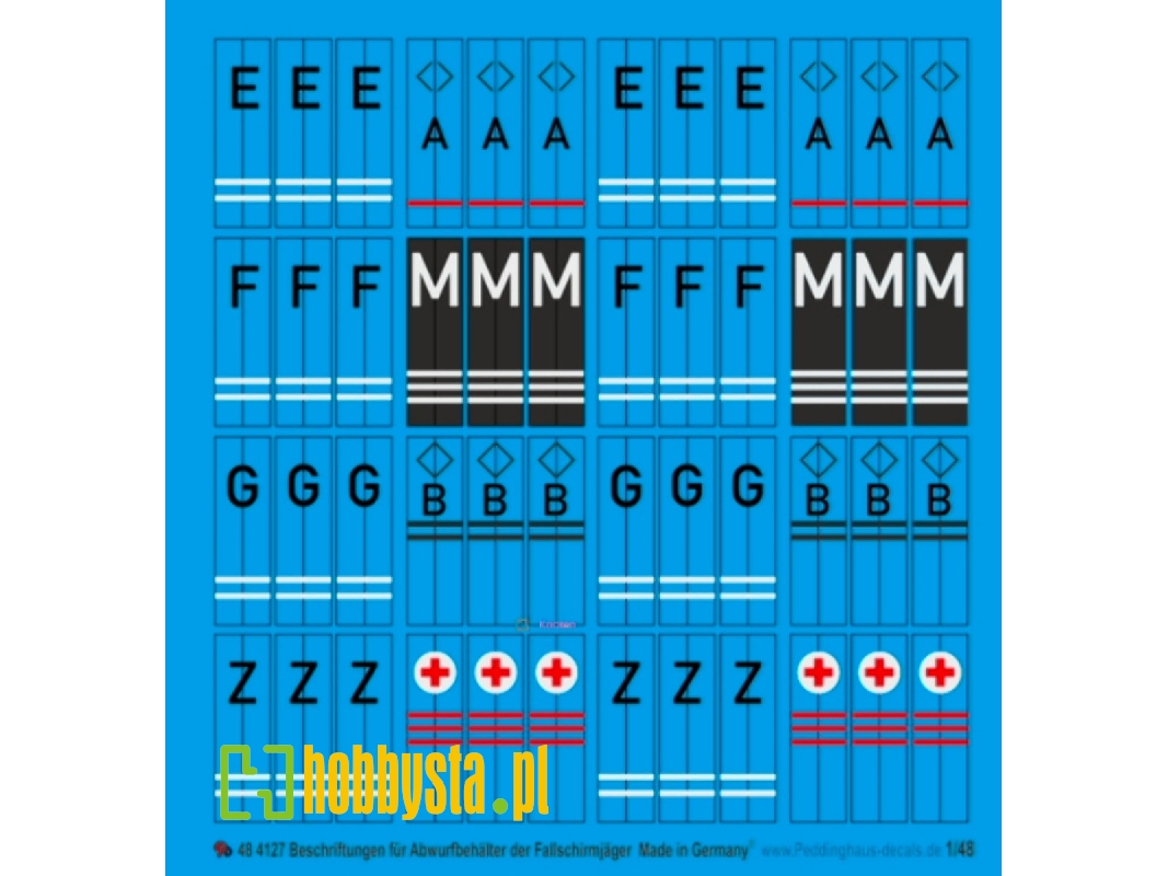 Labels For Paratrooper Drop Canisters - image 1